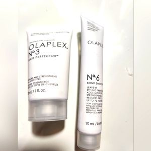 Olaplex 3 and 6 travel size